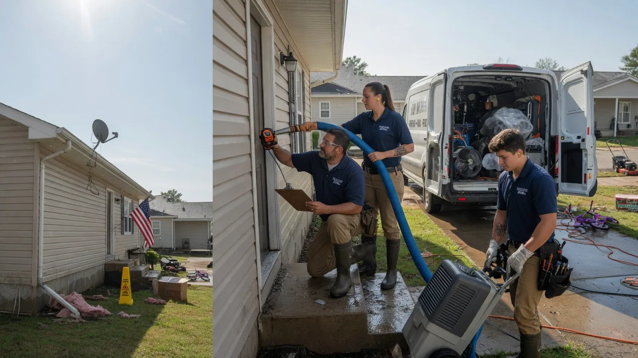 Ceiling Water Damage Restoration in Liberty, TX near me
